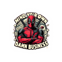 Deadpool 9 | Deadpool Premium Sticker | Movie