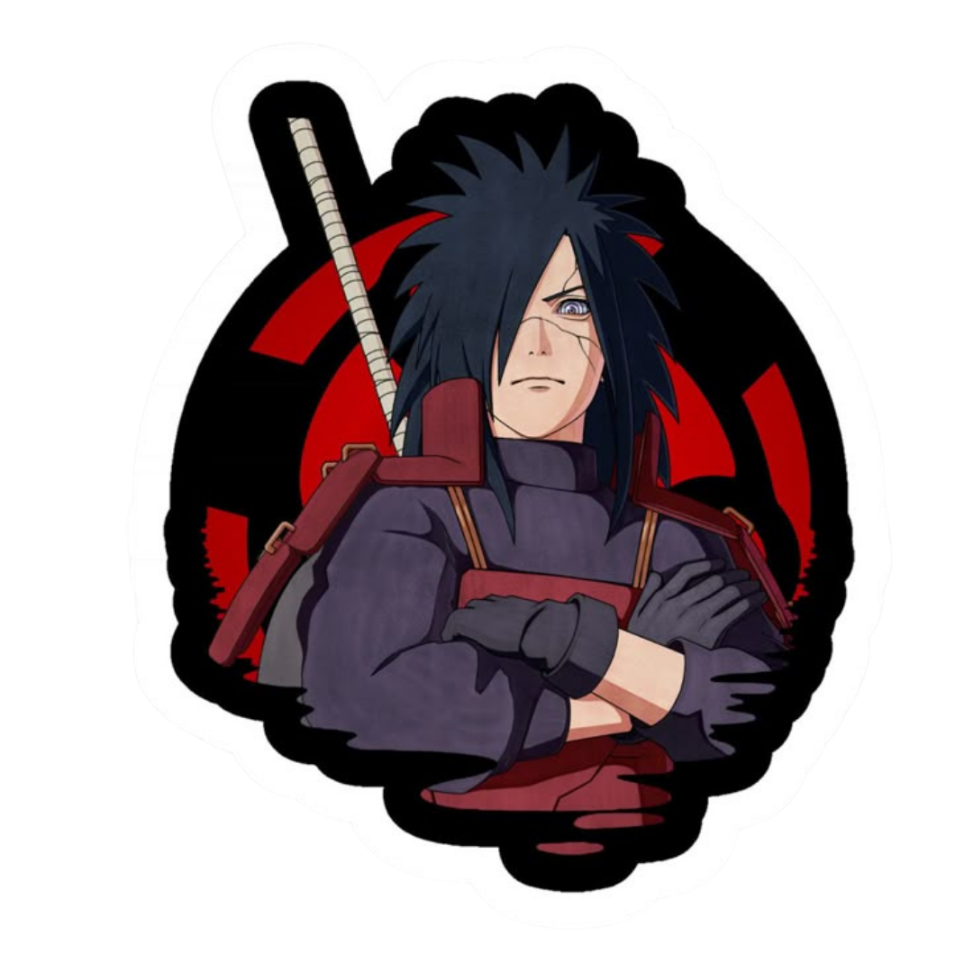 Madara Uchiha Naruto Sticker 9 | Legendary Uchiha Premium Sticker