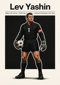 Lev Yashin | Mini Poster Sticker