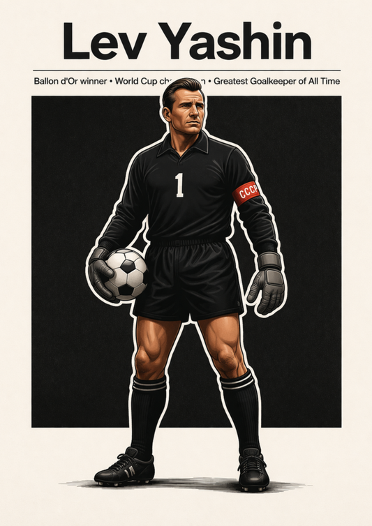 Lev Yashin | Mini Poster Sticker