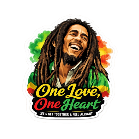 Bob Marley 15 | Reggae Legend Designs | StickerBD