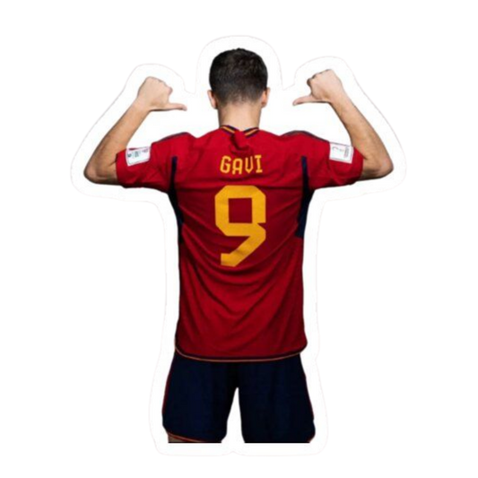 FC Spain 5 | Spain Football Sticker | Football Team