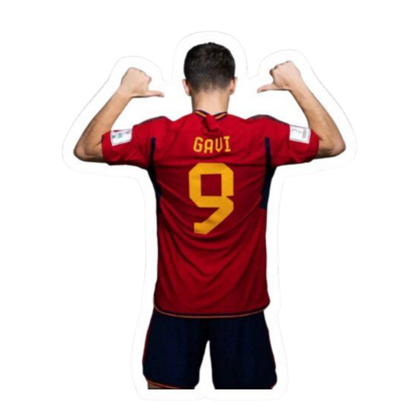 FC Spain 5 | Spain Football Sticker | Football Team