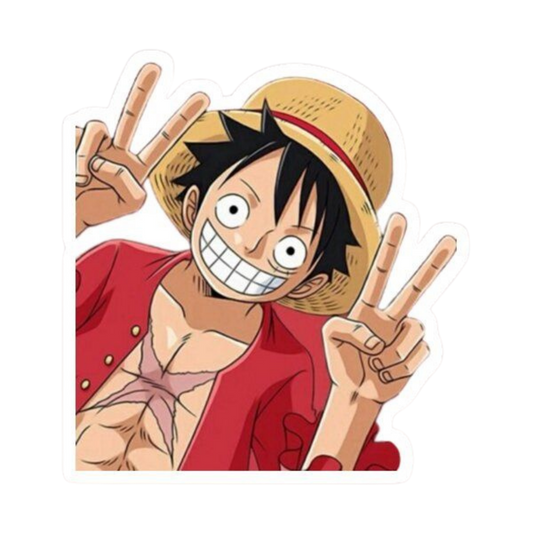 Monkey D Luffy One Piece Sticker 5 | Straw Hat Pirate Premium Sticker