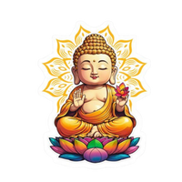 Buddha | Buddhism | Religious Sticker | Spiritual Premium Sticker