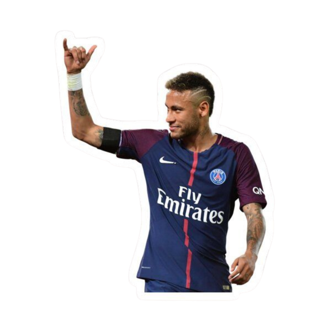 Neymar Jr 5 | Football Player Premium Sticker