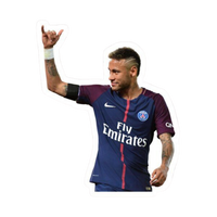 Neymar Jr 5 | Football Player Premium Sticker