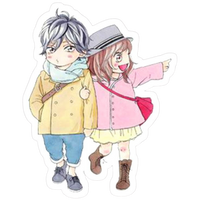 Ao Haru Ride Sticker 5 | Romantic Anime Sticker