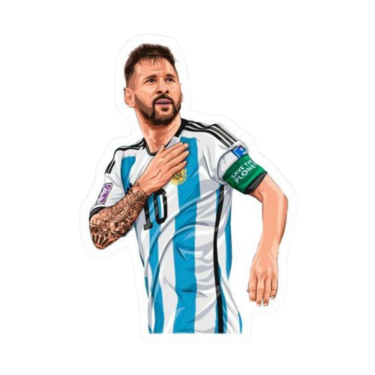 Messi 15 | Leo Messi Premium Football Sticker | Legendary Footballer