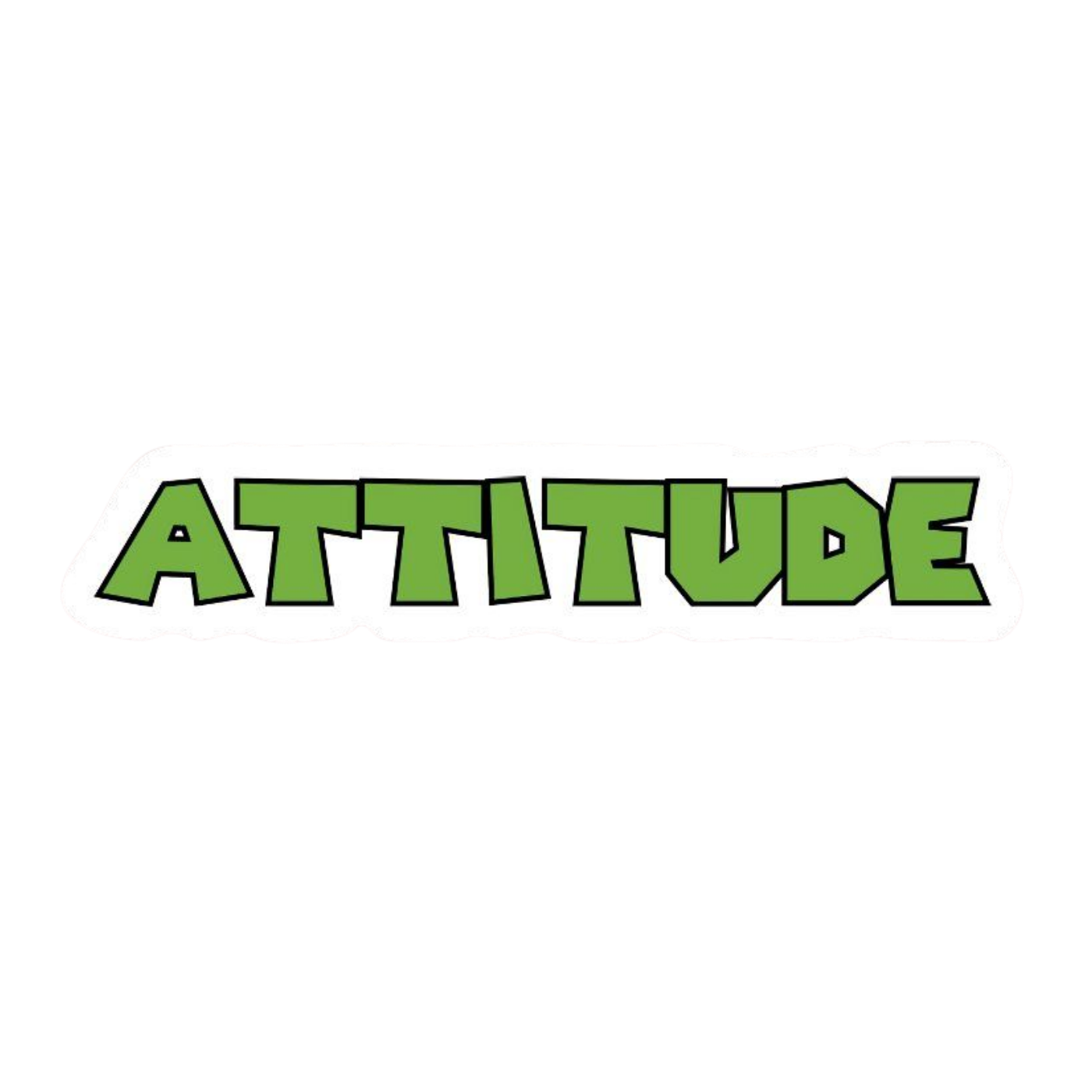 Attitude | Bold & Savage Premium Sticker | Attitude Stickers
