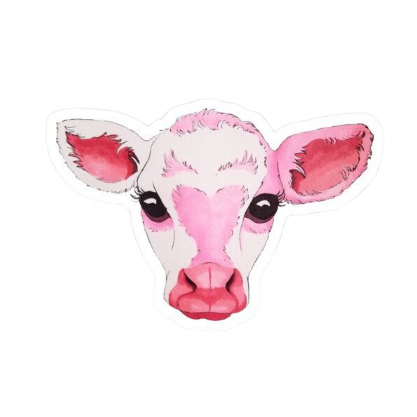 Cow 5 | Cow Premium Sticker | Animal Stickers