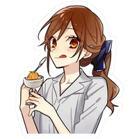 Horimiya Anime Sticker 5 | Hori & Miyamura Premium sticker