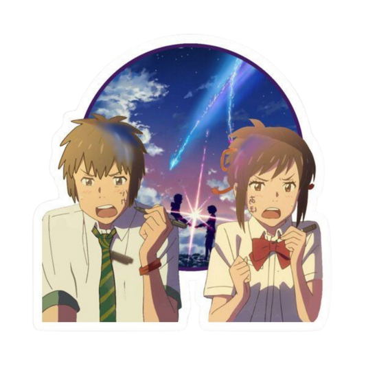 Your Name Anime Sticker 5 | Mitsuha & Taki Premium sticker
