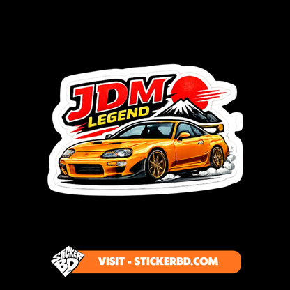 Mid Night JDM Car Sticker Bundle
