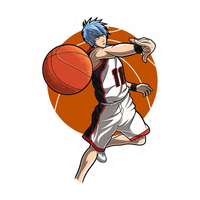 Kuroko no Basket Anime Sticker 5 |  Premium Sticker