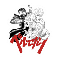 Berserk Anime Sticker 5 | Guts Black Swordsman Premium Sticker