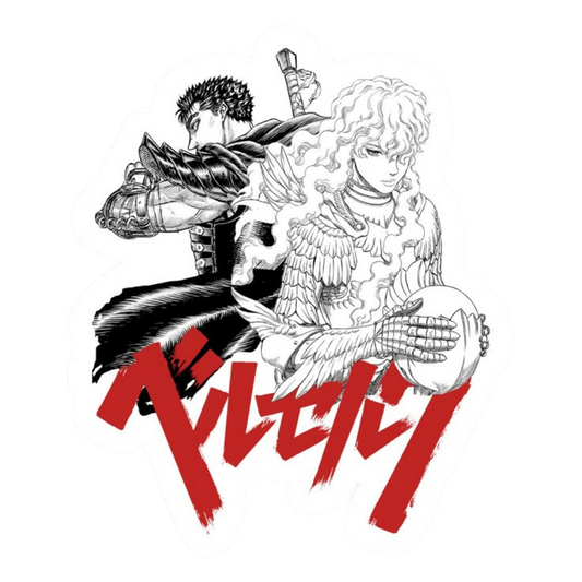 Berserk Anime Sticker 5 | Guts Black Swordsman Premium Sticker