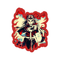 Kyojuro Rengoku 5 | Demon Slayer Sticker | Anime