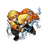 Zenitsu Agatsuma 05 | Premium Anime Sticker | Demon Slayer Edition