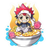 Yukihira Soma 5 | Food Wars | Anime Sticker