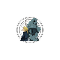 Brothers Fullmetal Alchemist Anime Sticker