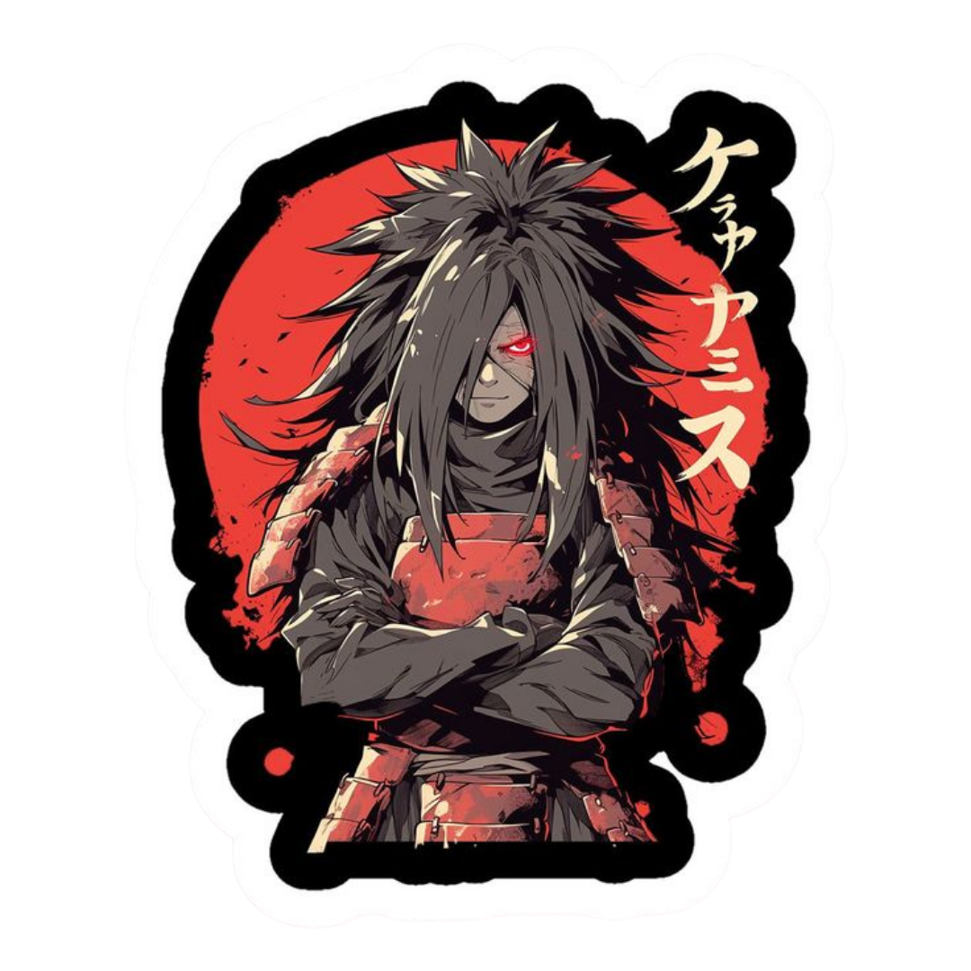 Madara Uchiha Naruto Sticker 10 | Legendary Uchiha Premium Sticker