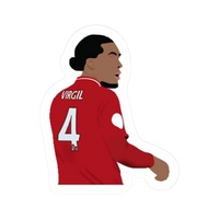 Virgil | Liverpool Premium Sticker | Football Club