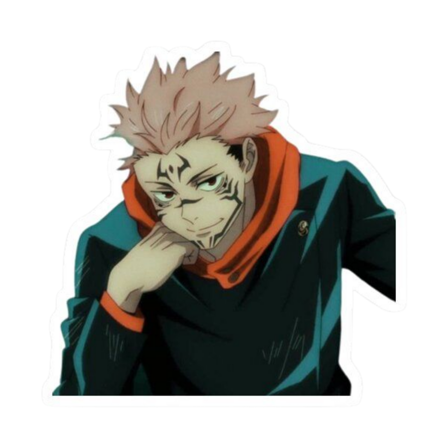 Itadori Yuji Jujutsu Kaisen Anime Sticker #36 | StickerBD