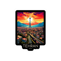 Iran 10 | Country Premium Sticker | Country, Flag & Travel Sticker