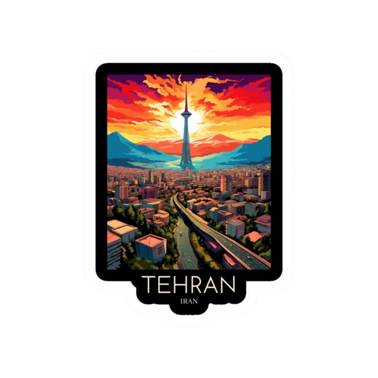 Iran 10 | Country Premium Sticker | Country, Flag & Travel Sticker