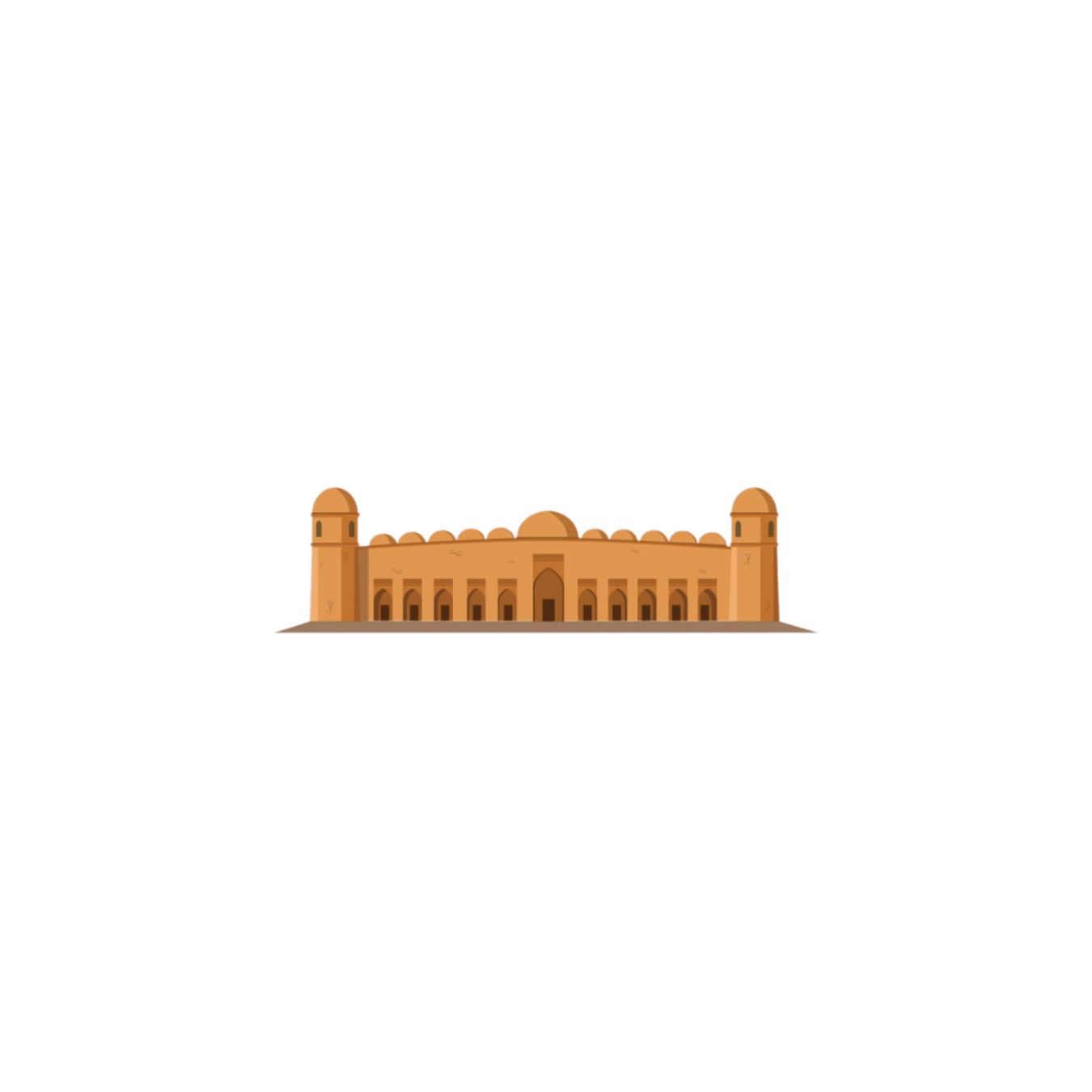 Shat Gombuj Masjid | Bangladesh Stickers Collection | StickerBD
