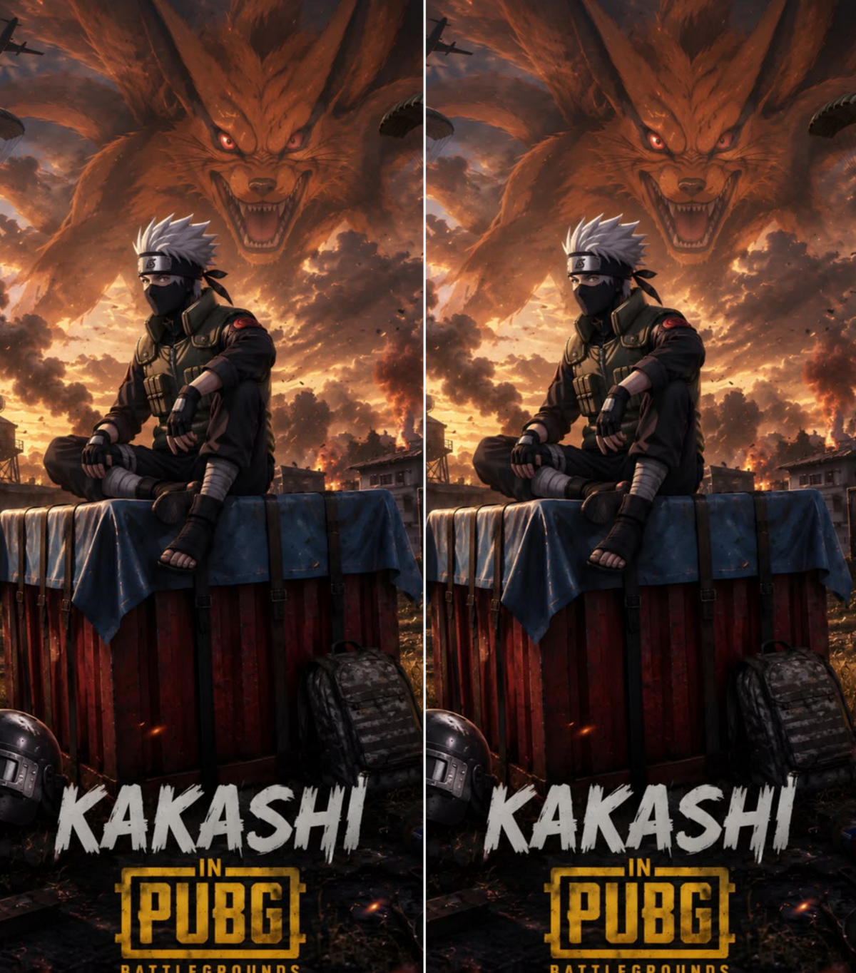 Kakashi Lighter – Bold Aesthetic Refillable Pocket Lighter | StickerBD