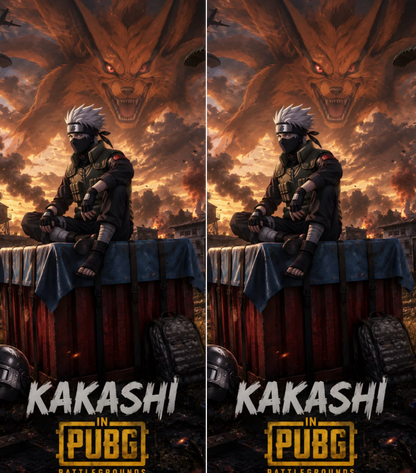 Kakashi Lighter – Bold Aesthetic Refillable Pocket Lighter | StickerBD