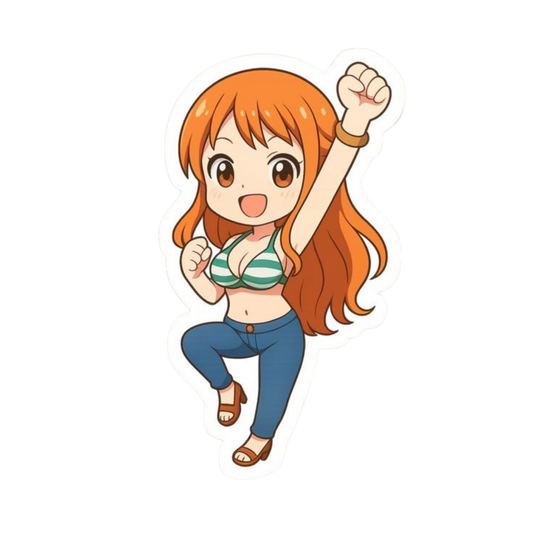 Nami One Piece Sticker 13 | Anime Navigator Premium Sticker