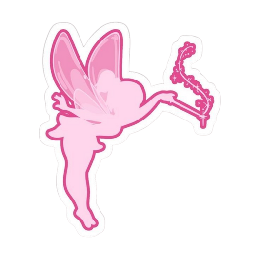Pink Sticker 63 | Women Pink Barbie Lady | Aesthetic Girl Power Premium Sticker