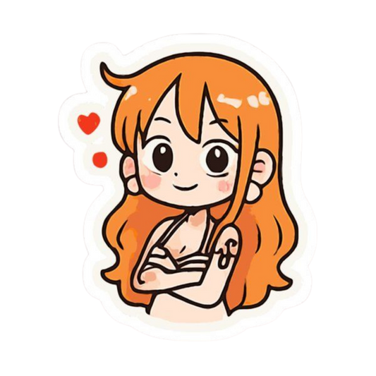 Nami One Piece Sticker 14 | Anime Navigator Premium Sticker