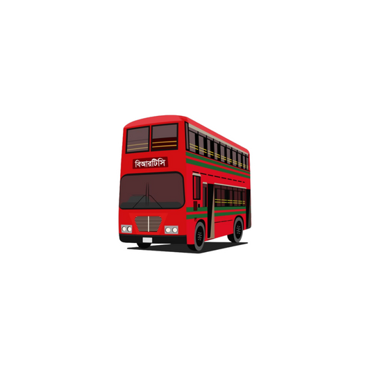 Dui Tola Bus | Bangladesh Stickers Collection | StickerBD