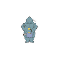Alphonse Elric Fullmetal Alchemist Anime Sticker