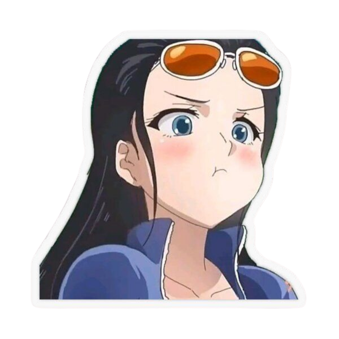 Nico Robin One Piece Sticker | Anime Premium Sticker