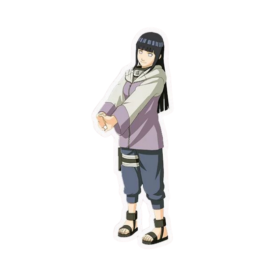 Hinata Hyuga Naruto Sticker 3 | Byakugan Princess Anime Premium Sticker