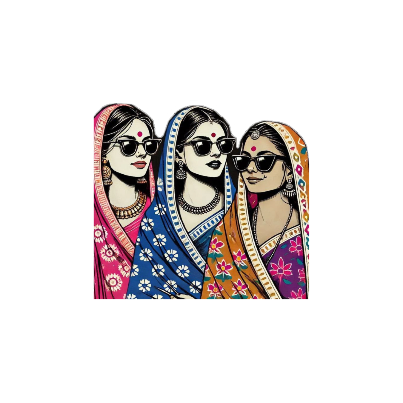 Bengali Bohu | Bangladesh Stickers Collection | StickerBD