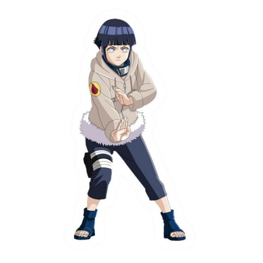 Hinata Hyuga Naruto Sticker 4 | Byakugan Princess Anime Premium Sticker