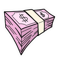 Pink Sticker 66 | Women Pink Barbie Lady | Aesthetic Girl Power Premium Sticker
