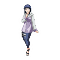 Hinata Hyuga Naruto Sticker 6 | Byakugan Princess Anime Premium Sticker