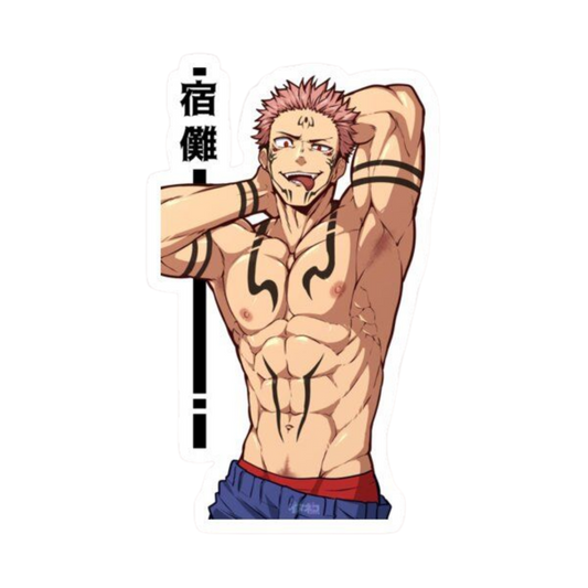 Sukuna Jujutsu Kaisen Anime Sticker #4 | StickerBD
