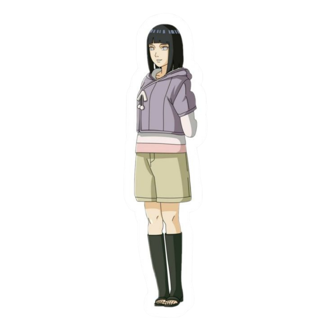 Hinata Hyuga Naruto Sticker 7 | Byakugan Princess Anime Premium Sticker