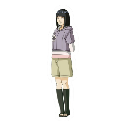 Hinata Hyuga Naruto Sticker 7 | Byakugan Princess Anime Premium Sticker
