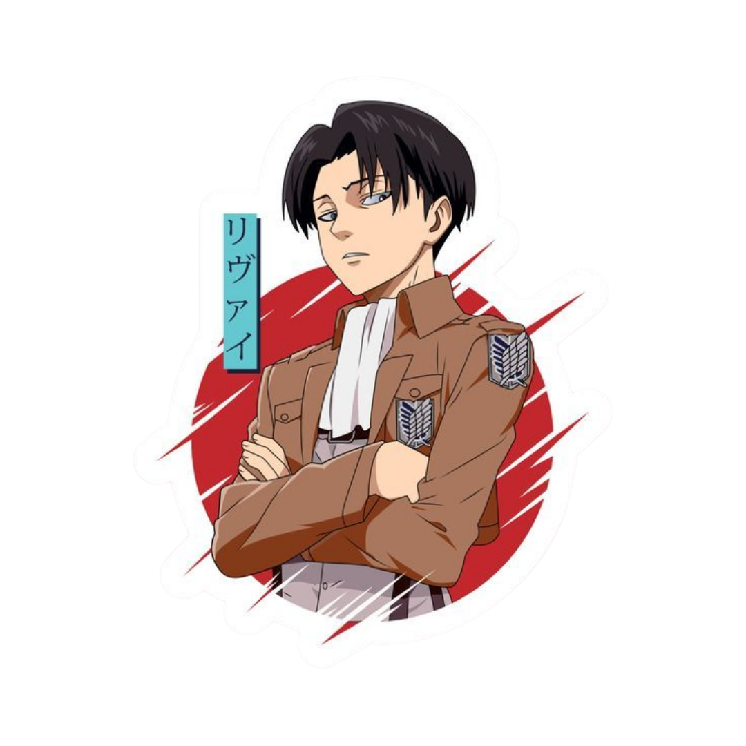 Levi Attack on Titan Anime Sticker