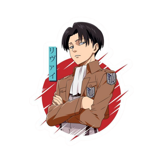 Levi Attack on Titan Anime Sticker