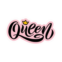 Pink Sticker 69 | Women Pink Barbie Lady | Aesthetic Girl Power Premium Sticker